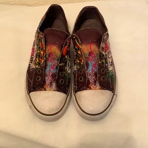 ANOTHER “ED HARDY” SIGNATURE SLIP-ON